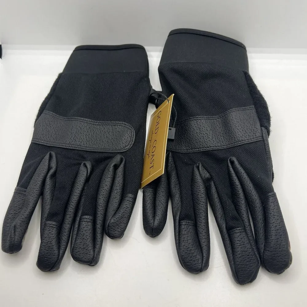 Gold Coast Women'sGloves L/XL Black‎ Texting